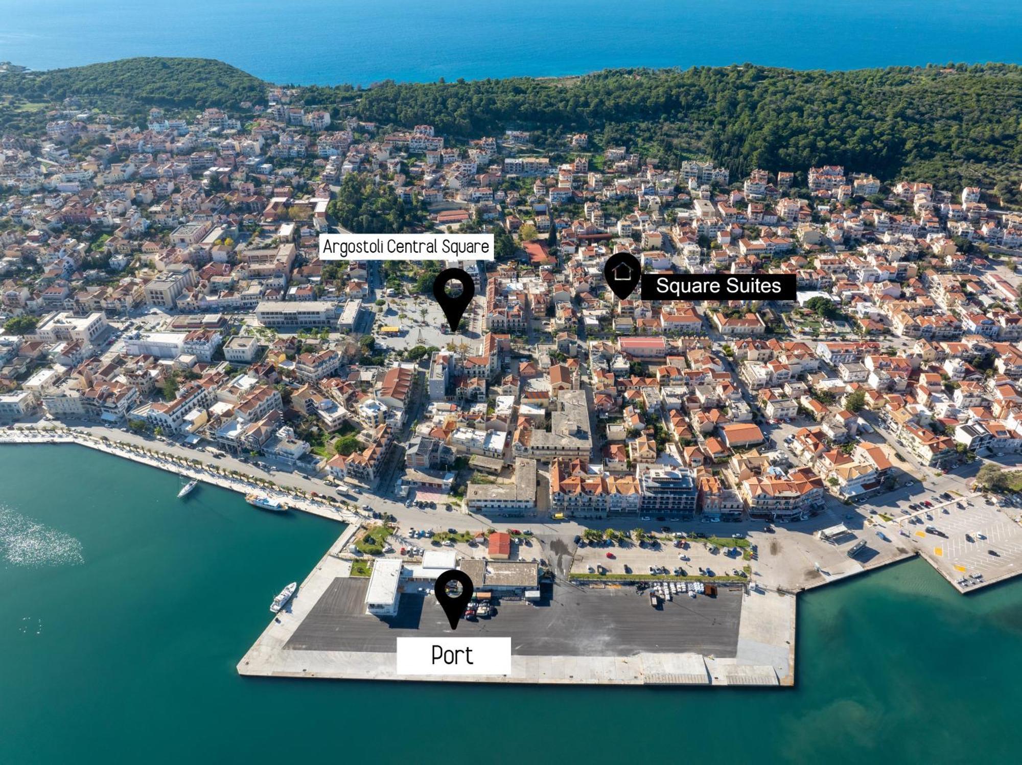 The Square Suites 2Nd Floor Apartment Αργοστόλι Εξωτερικό φωτογραφία