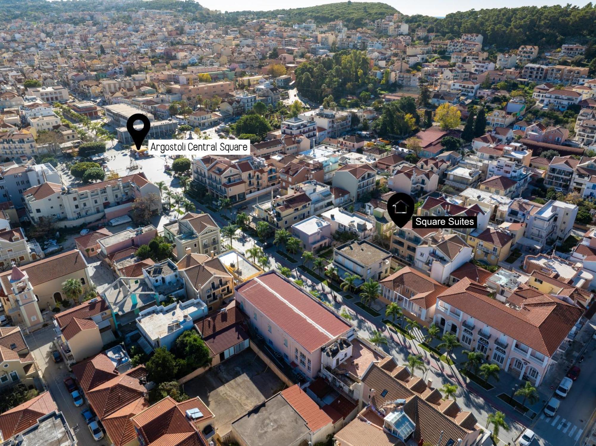 The Square Suites 2Nd Floor Apartment Αργοστόλι Εξωτερικό φωτογραφία